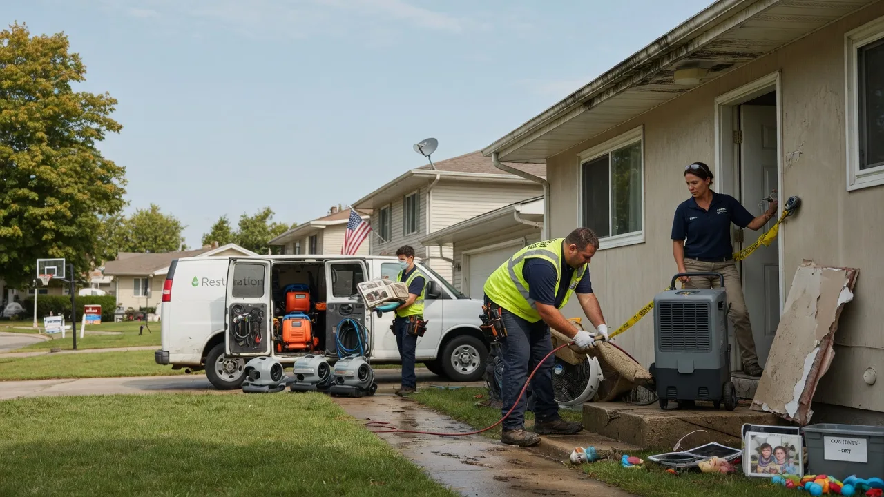 Water Damage Restoration in Terlton, OK near me